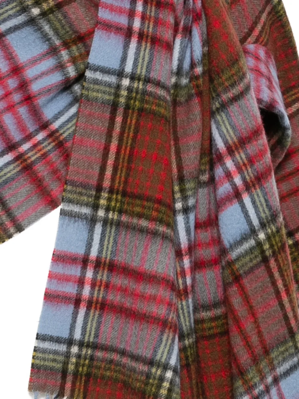 Vivienne Westwood tartan bolero scarf Rood