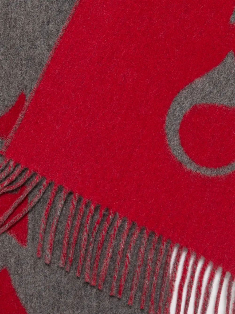Vivienne Westwood Sjaal met logodetail Rood
