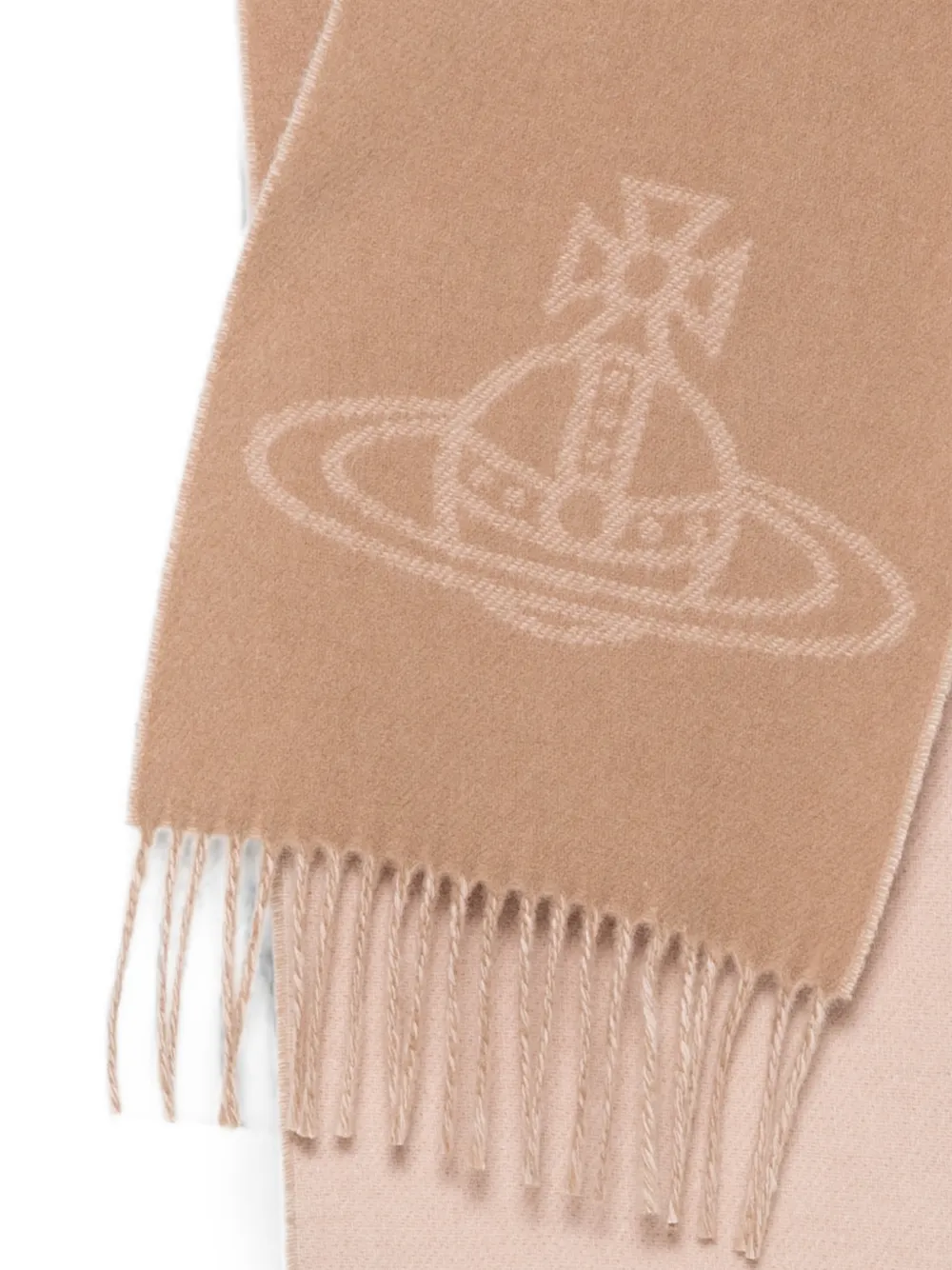 Vivienne Westwood Double Face sjaal Beige