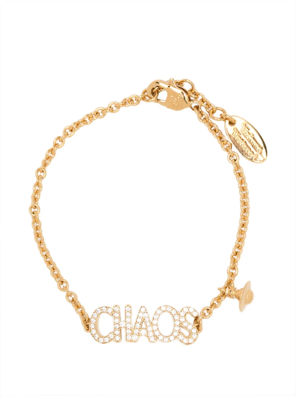 Vivienne Westwood Chaos crystal-embellished bracelet