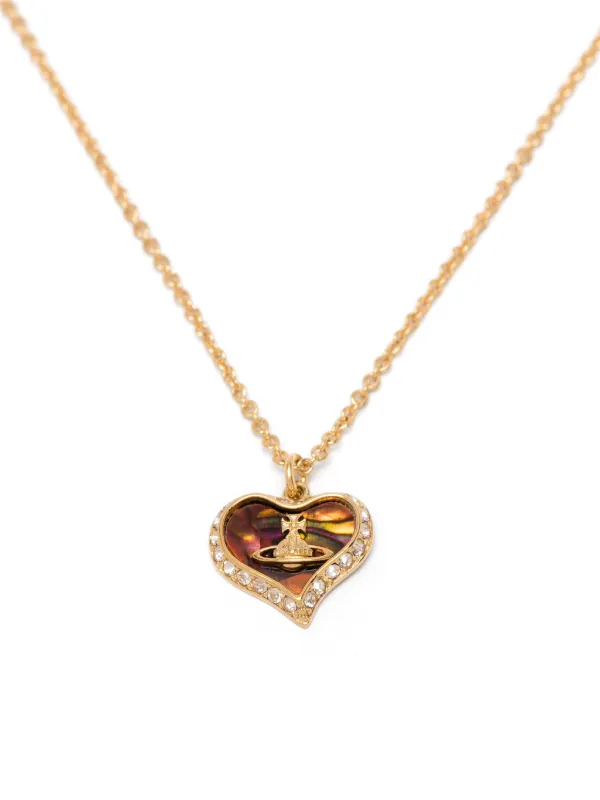 Vivienne Westwood Petra Pendant Necklace | Gold | FARFETCH CA