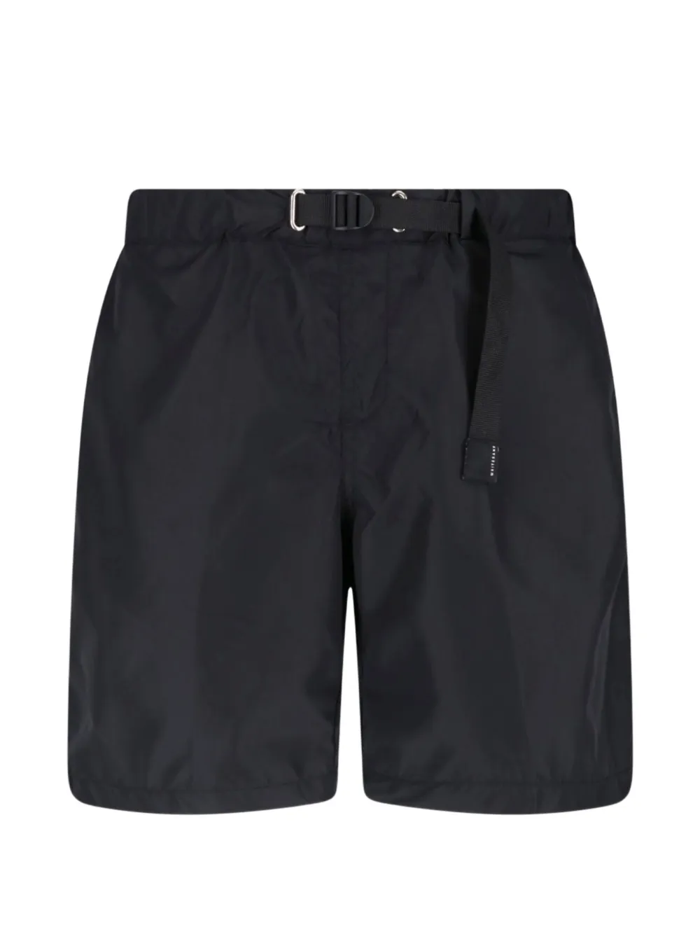 White Sand belted swim shorts - Nero