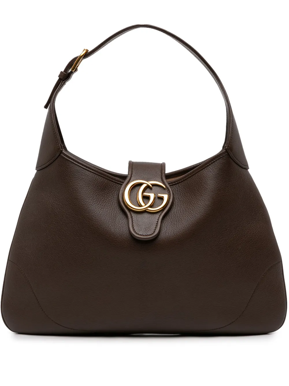 Gucci Pre-Owned 2016-2026 Medium Leather Aphrodite crossbody bag - Marrone