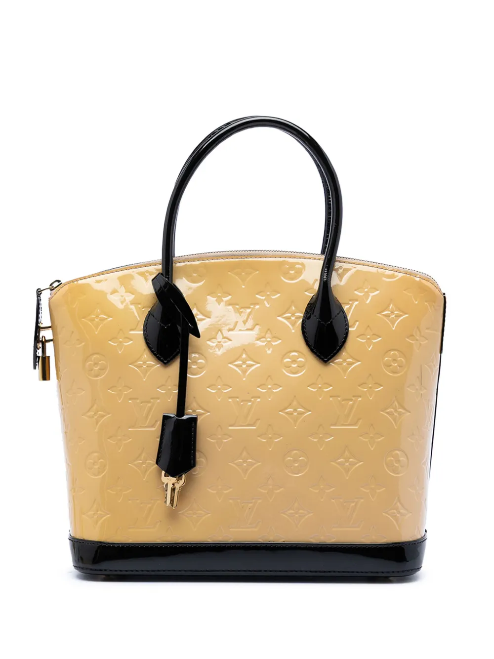 Louis Vuitton Pre-Owned 2014 Monogram Vernis Lockit PM handbag - Toni neutri