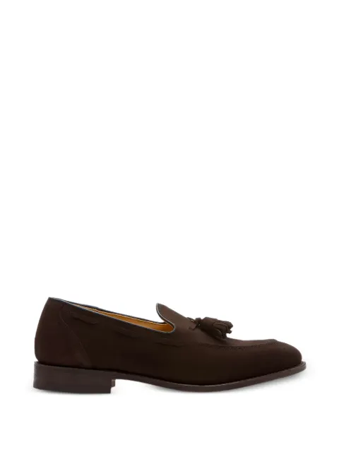Church's tassel-detail suede loafers