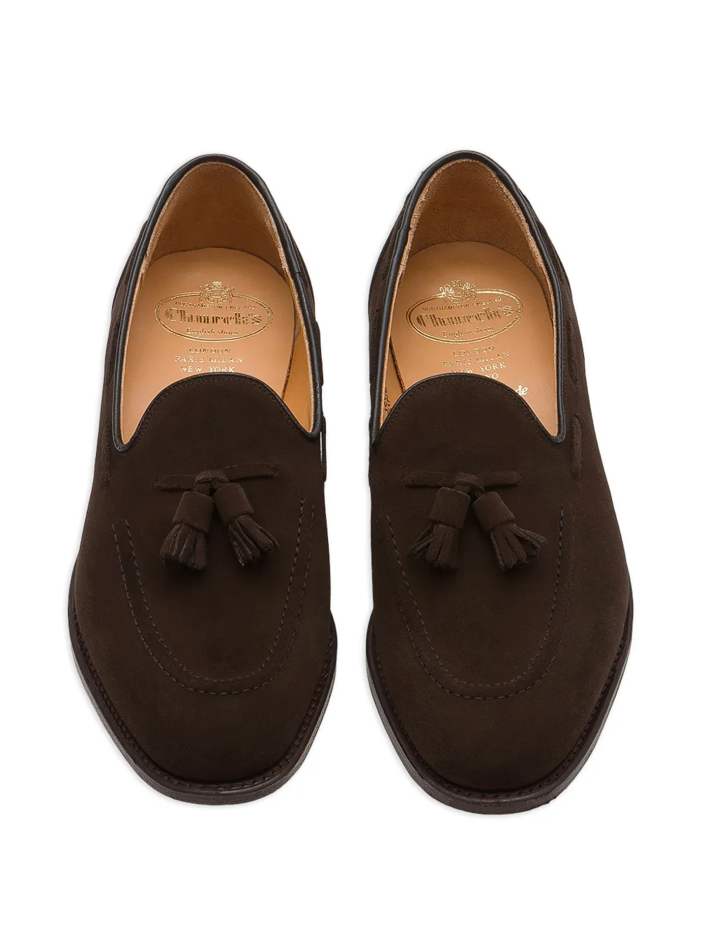 Church's tassel-detail suede loafers Bruin