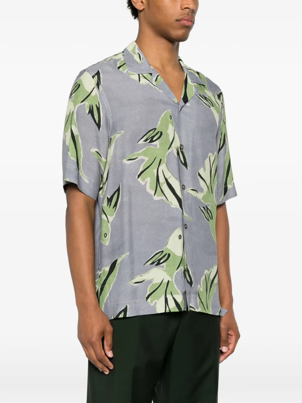 Paul Smith T-shirt met print Paars