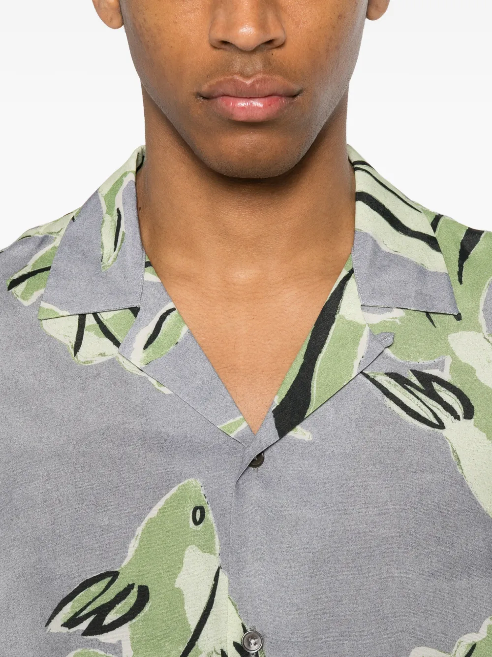 Paul Smith T-shirt met print Paars