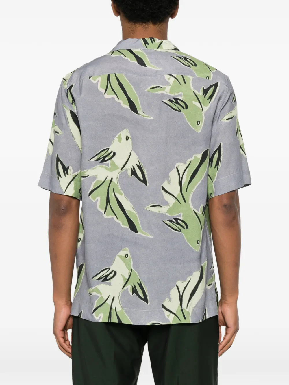 Paul Smith T-shirt met print Paars