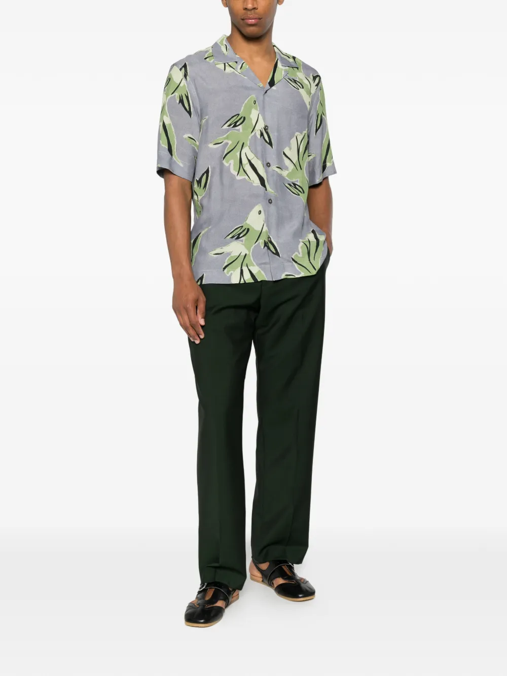 Paul Smith T-shirt met print Paars