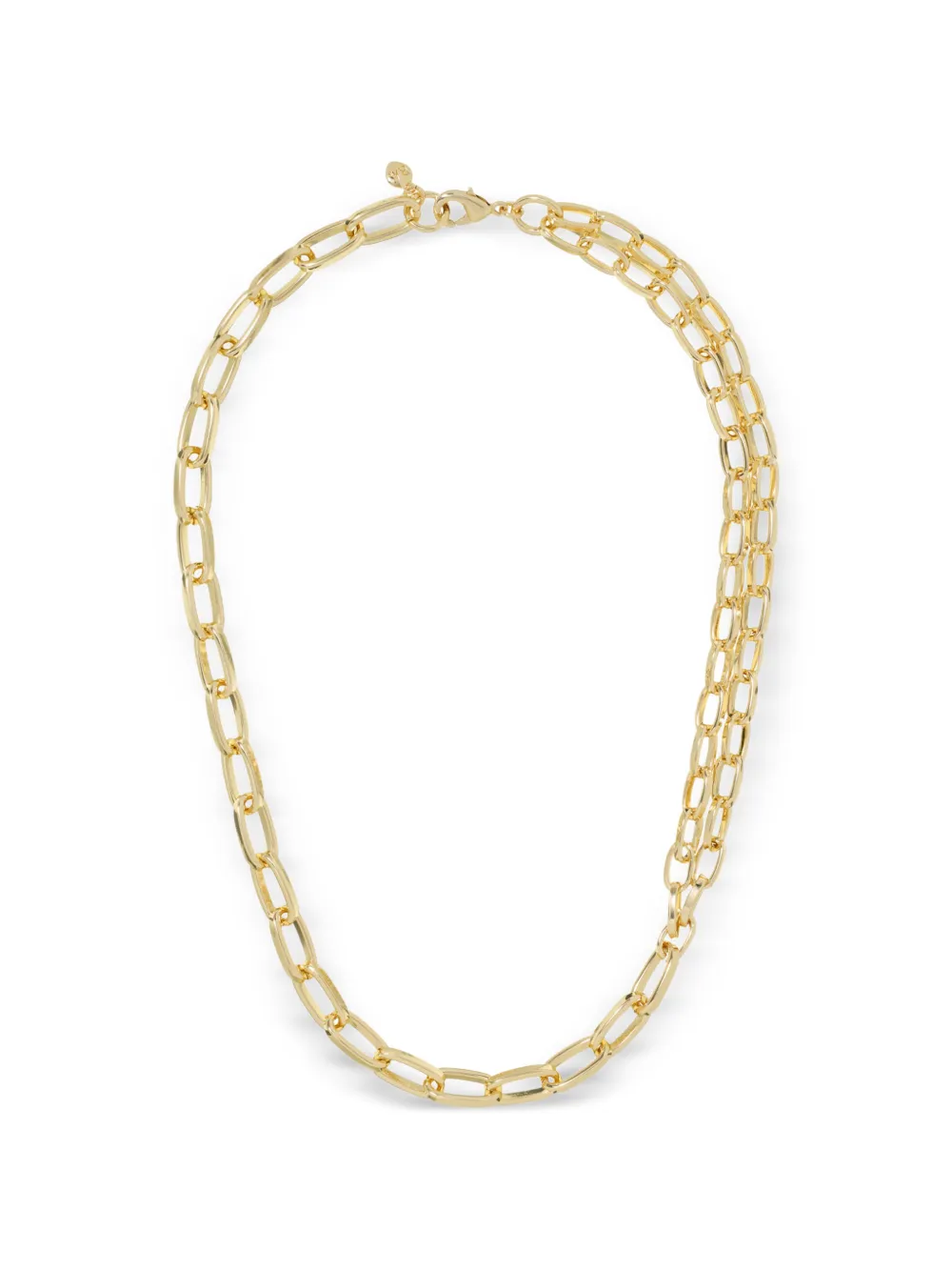 Roxanne Assoulin Paperclip layered necklace - Oro