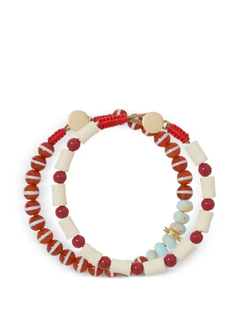 Roxanne Assoulin beaded striped bracelets (set of 2)