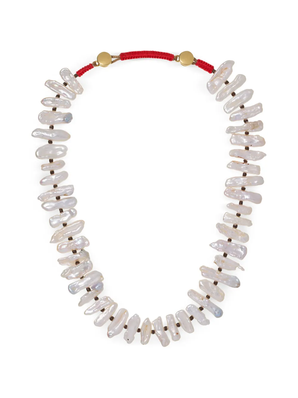 Roxanne Assoulin Pearl Branch necklace - Bianco