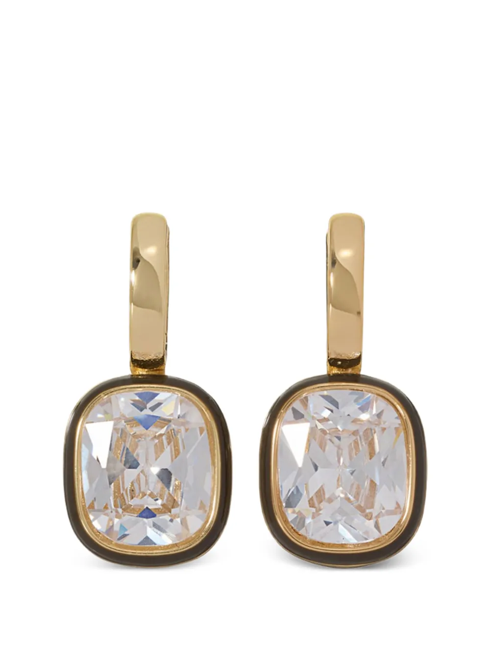 Roxanne Assoulin Cubic Cushion drop earrings - Oro