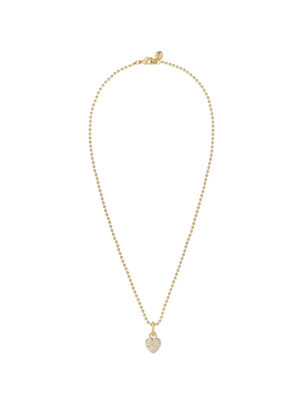 Roxanne Assoulin Itsy Bitsy puffy-heart necklace - Oro