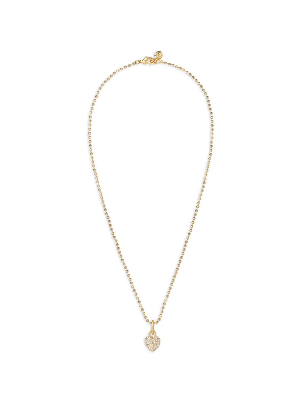 Roxanne Assoulin Itsy Bitsy puffy-heart necklace - Oro