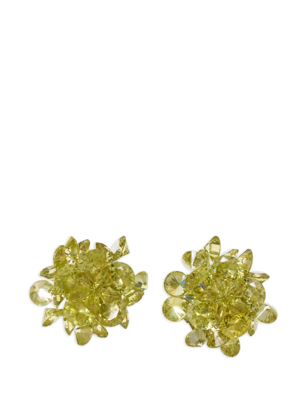Roxanne Assoulin Cubic Cluster earrings - Verde