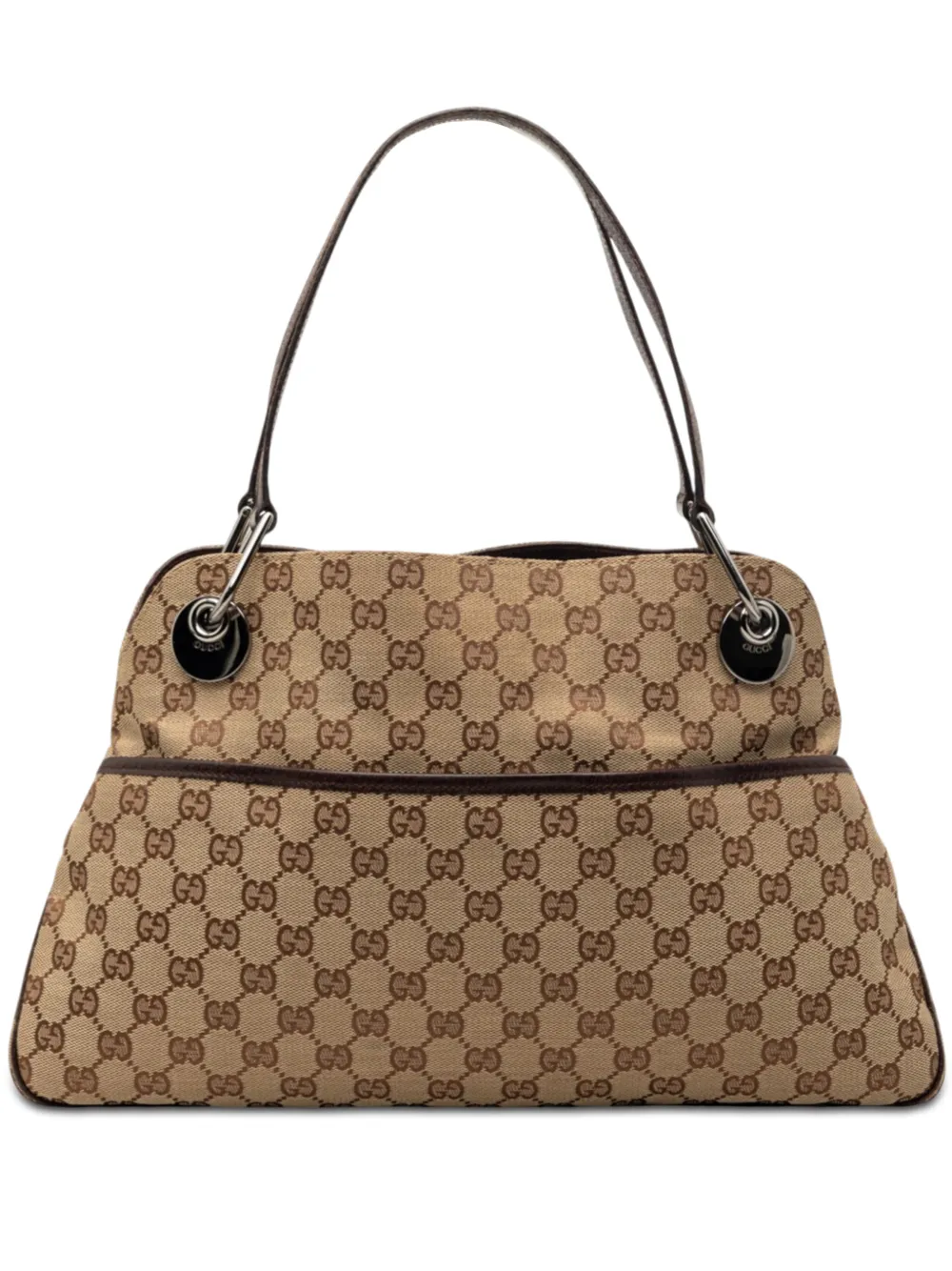 Gucci Pre-Owned 2000-2015 GG Canvas Eclipse shoulder bag - Toni neutri