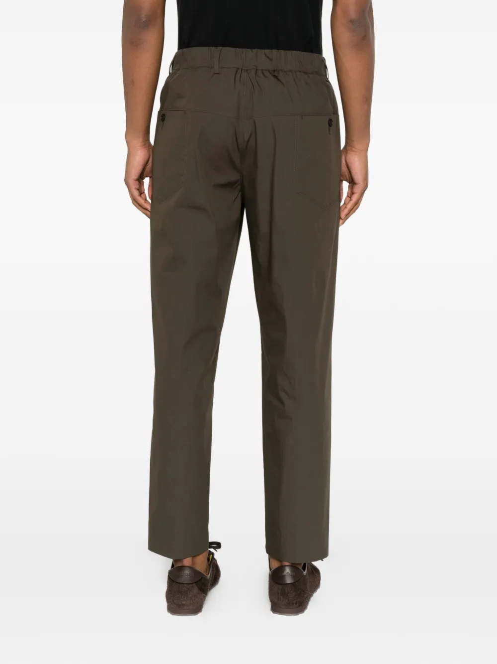 Low Brand Straight broek Groen