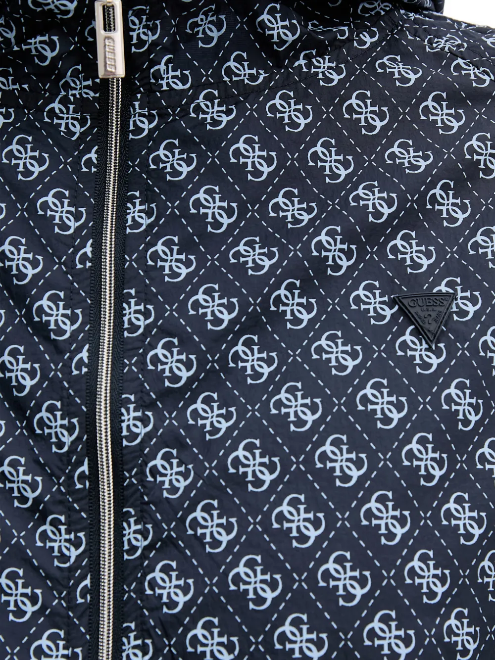 GUESS USA Jack met monogramprint Blauw