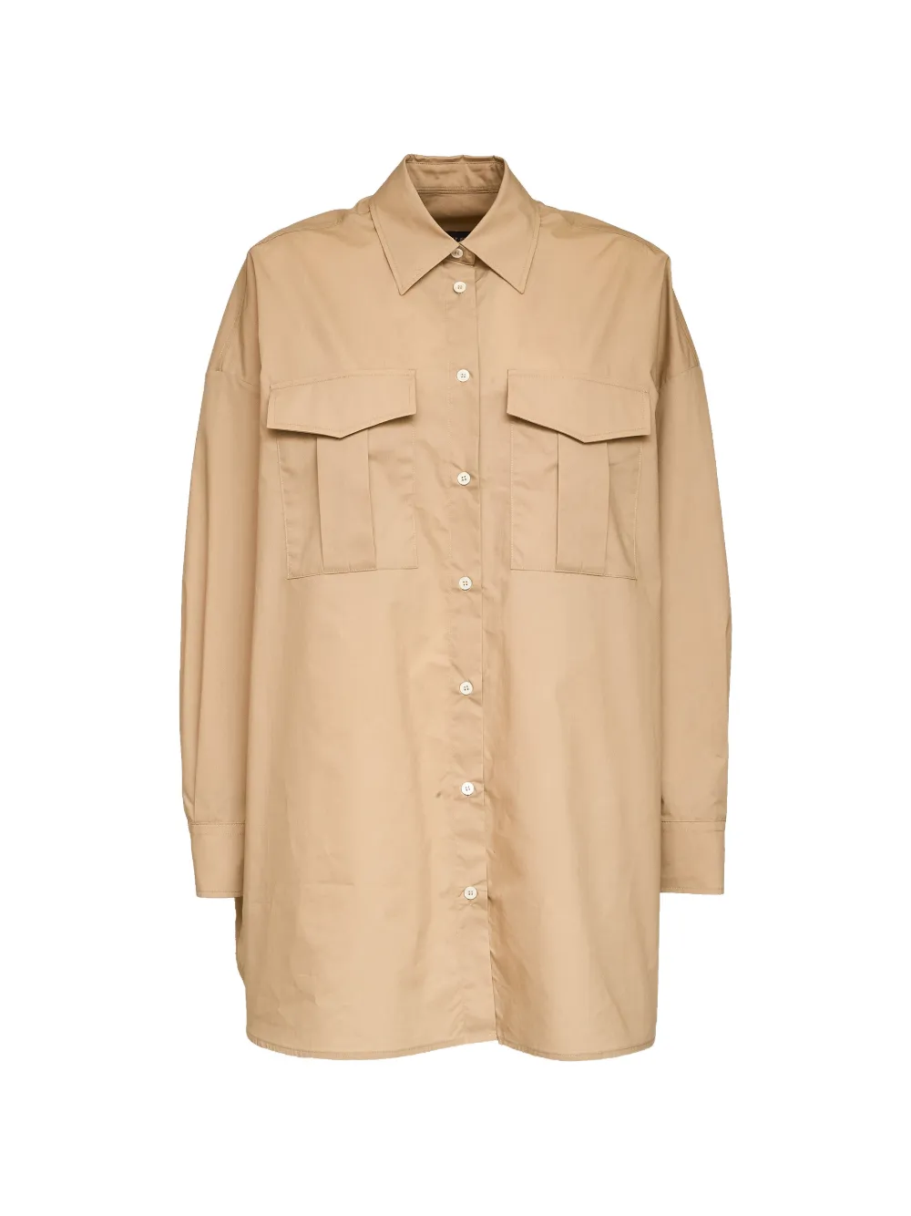 Department 5 Fire Over cotton shirt - Toni neutri