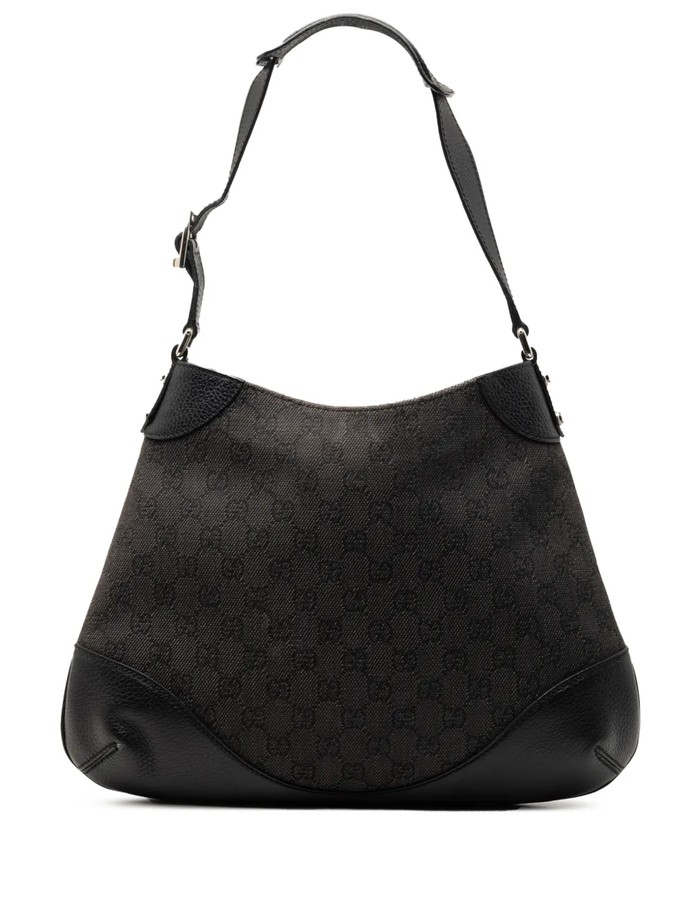 Gucci Pre-Owned 2000-2015 GG Denim hobo bag - Marrone