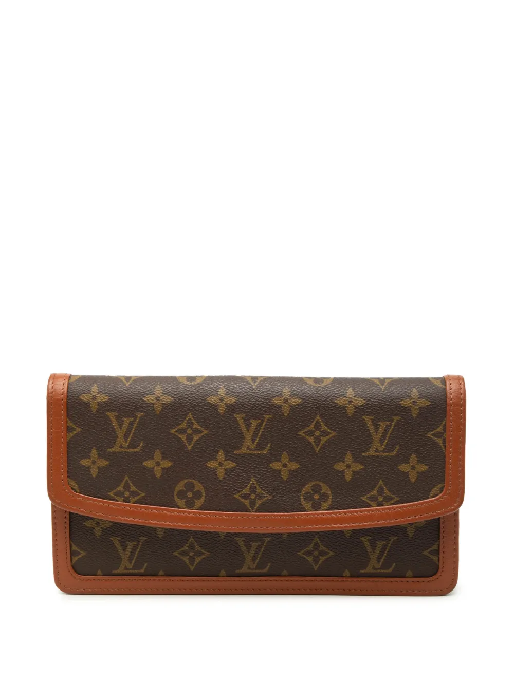Louis Vuitton Pre-Owned 1991 Monogram Pochette Dame PM clutch bag - Braun