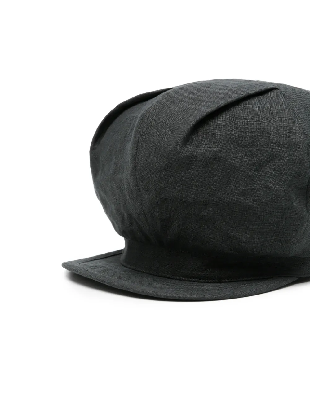 Yohji Yamamoto Pet met geplooide kroon Grijs