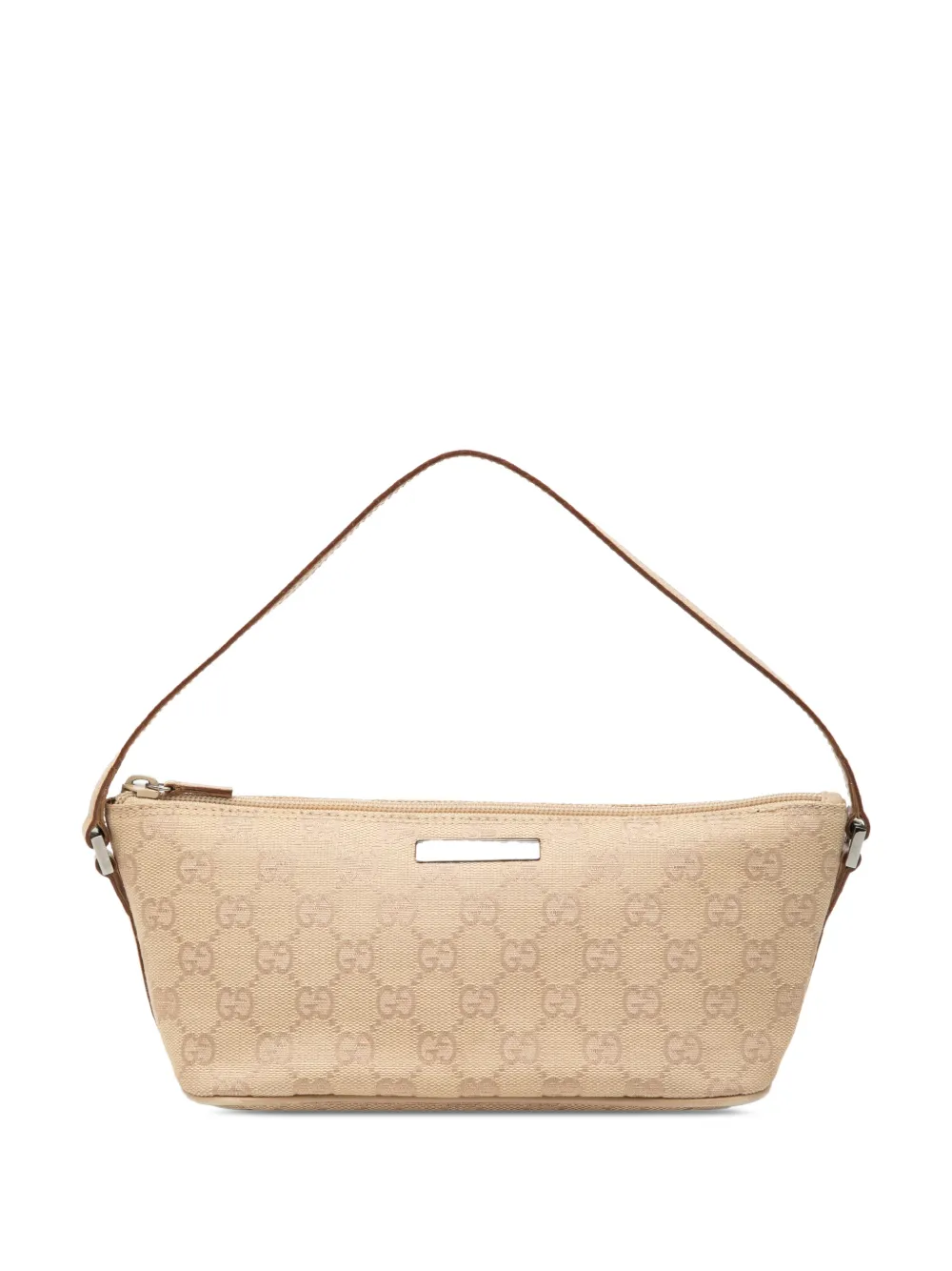 Gucci Pre-Owned 2000-2015 GG Canvas Boat shoulder bag - Marrone