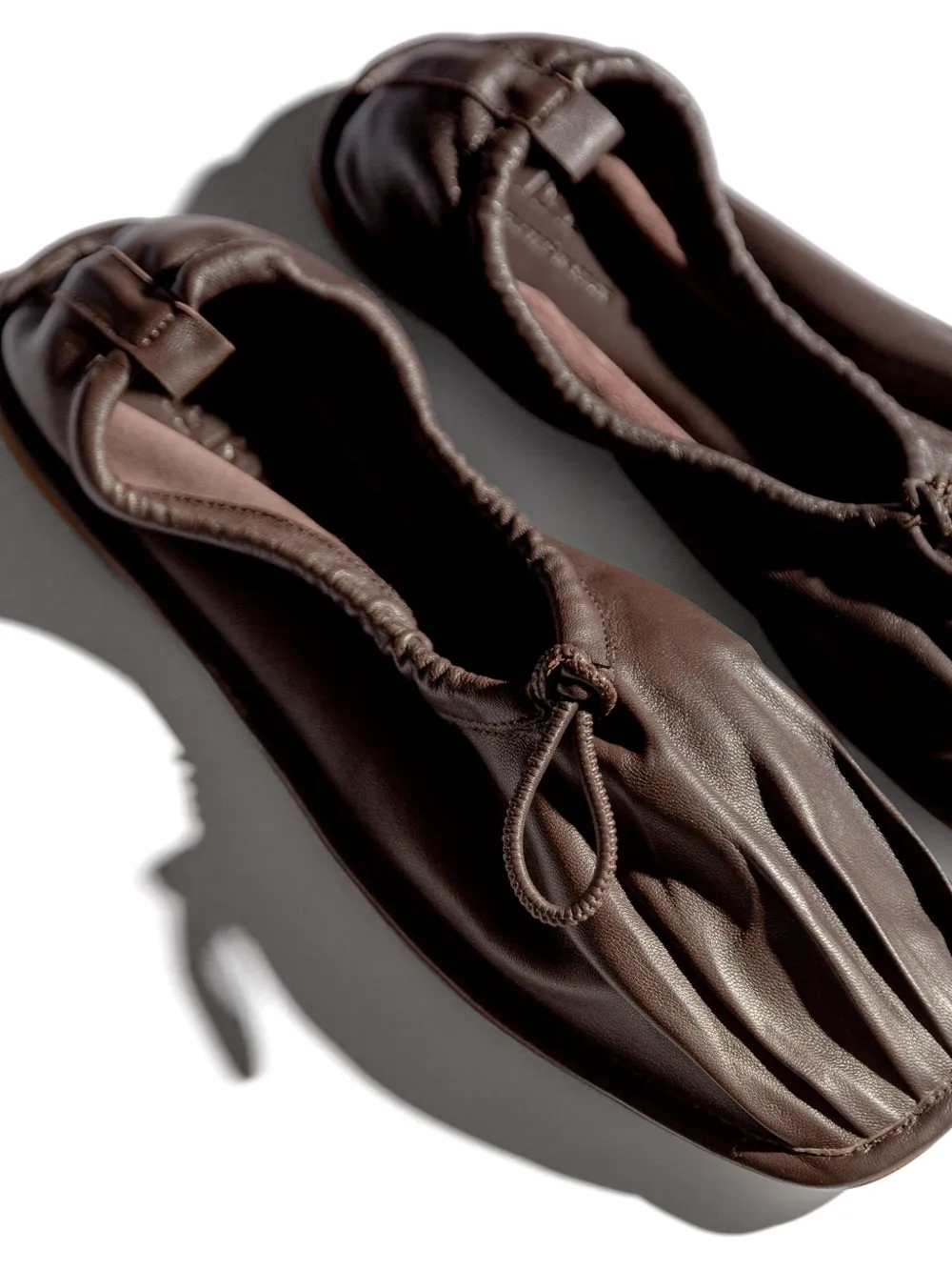 Hereu Puntera ballet flats Bruin