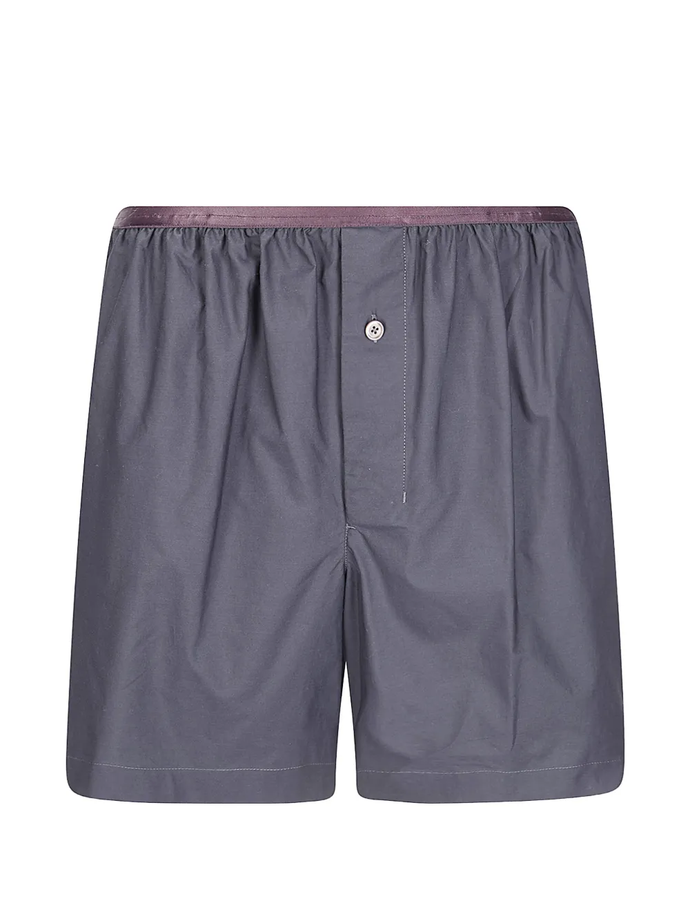 LEMAIRE elasticated-waist boxer shorts - Grey