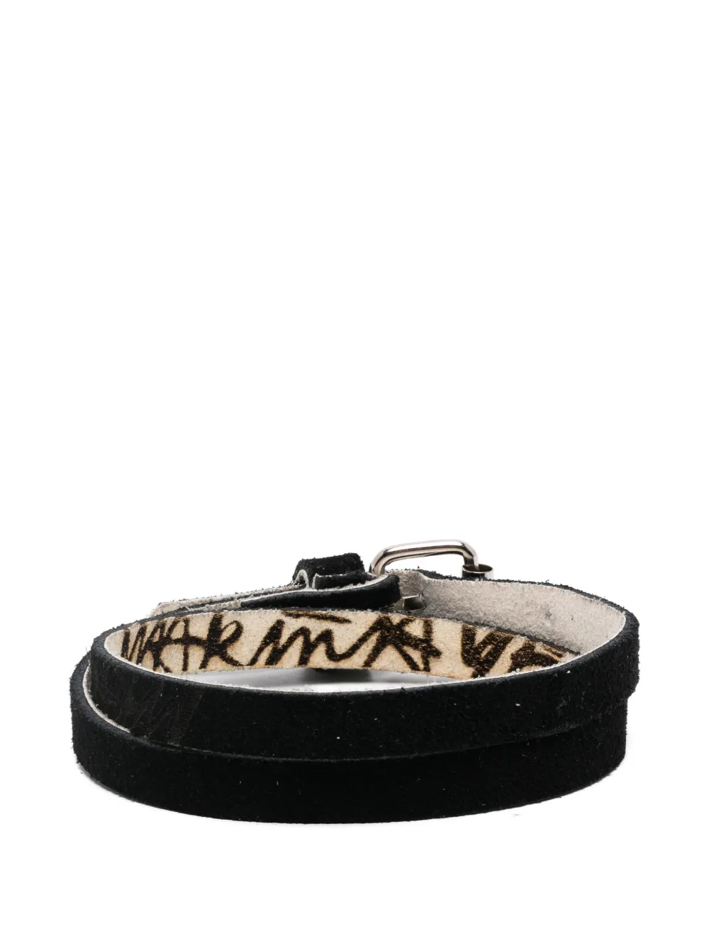 Marina Yee Classic Buckle-fastening Bracelet In Black