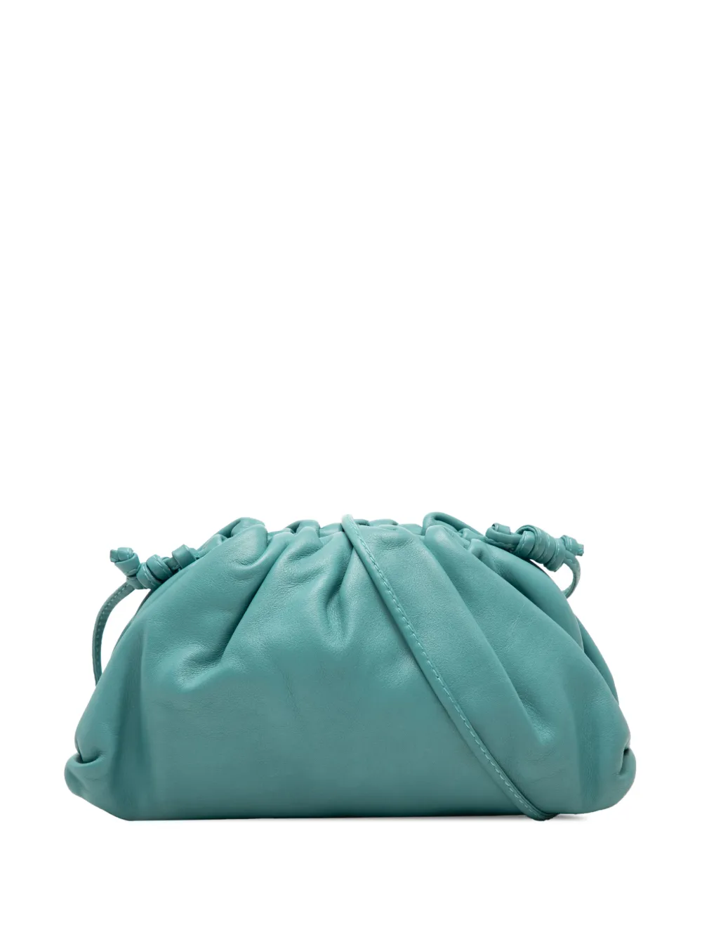 Bottega Veneta Pre-Owned 2012-2026 Lambskin The Mini Pouch crossbody bag - Blue