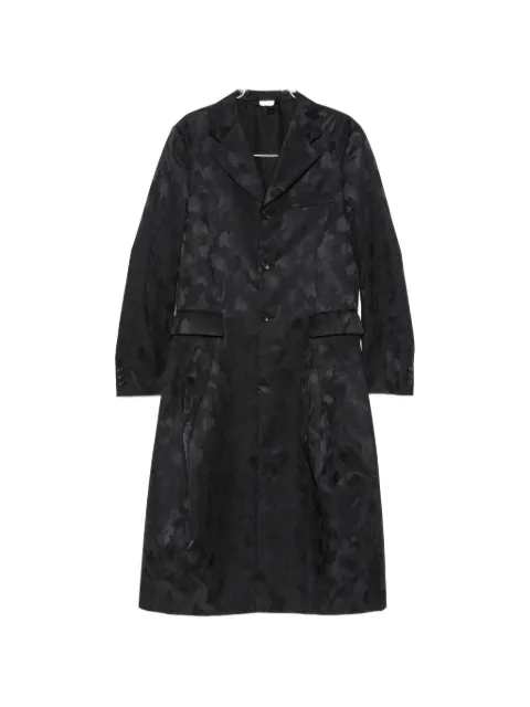 Comme des Garçons Homme Plus camouflage-jacquard coat