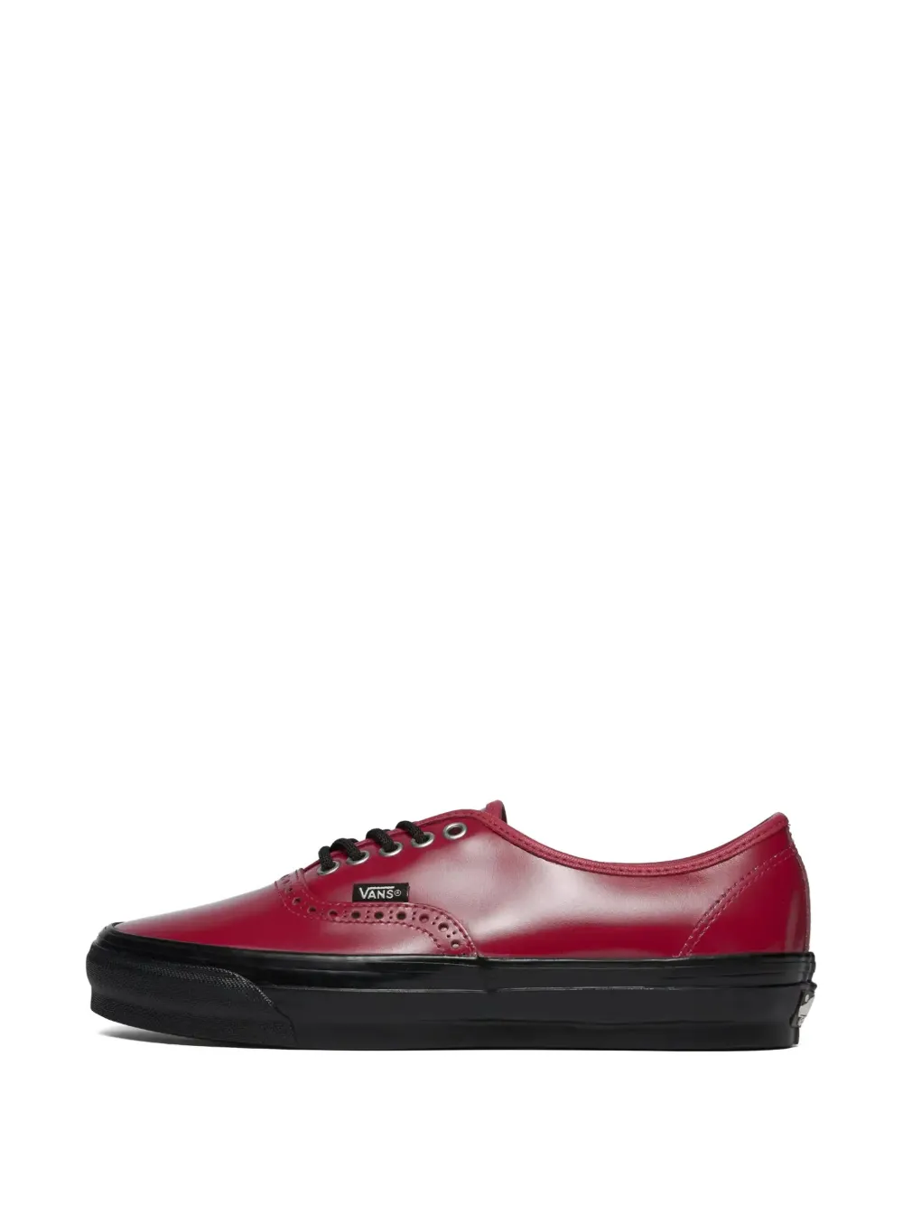 Vans Authentic 44 brogue-detail sneakers - Rosso