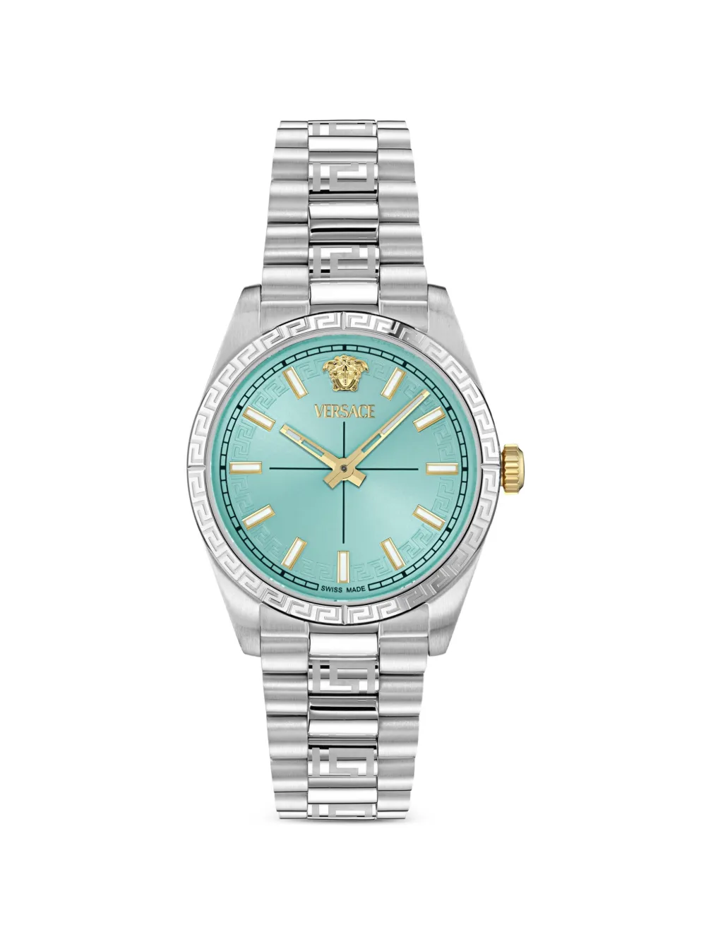 Versace Lady Greca Armbanduhr 32mm - Blau