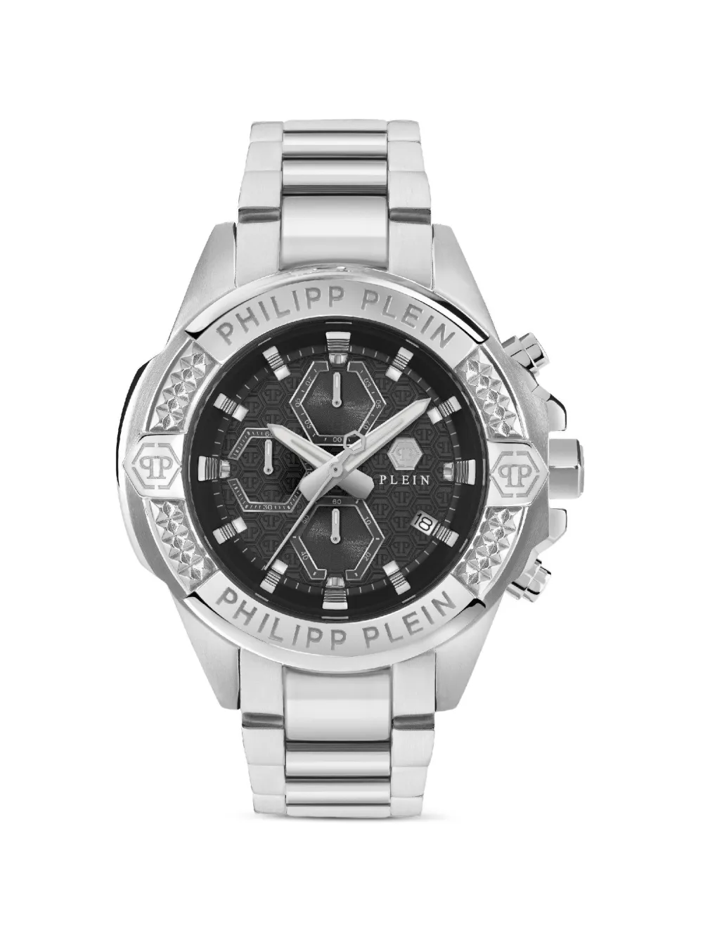 Philipp Plein Orologio The Skull Chrono 44mm - Nero