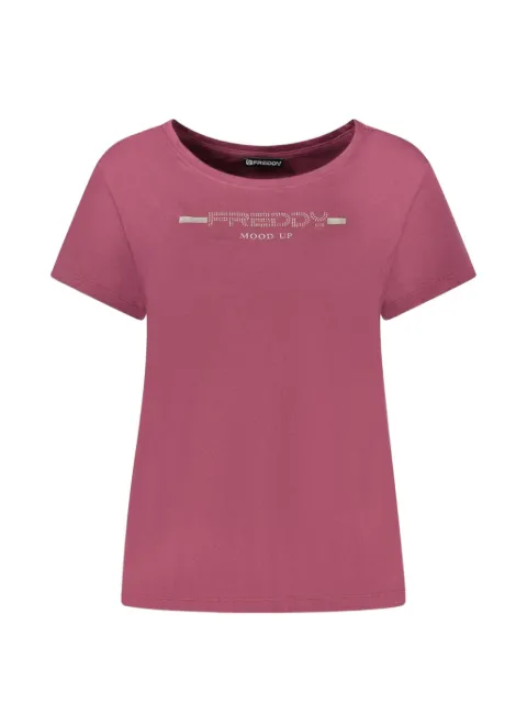 FREDDY rhinestone-embellished logo T-shirt