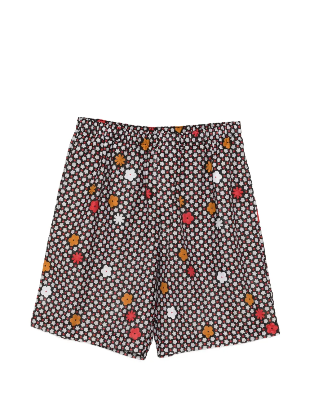 MM6 Maison Margiela floral-print shorts - Nero