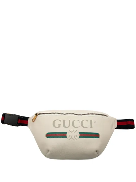 Gucci Pre-Owned riñonera Logo de piel de becerro granulada 2000-2015