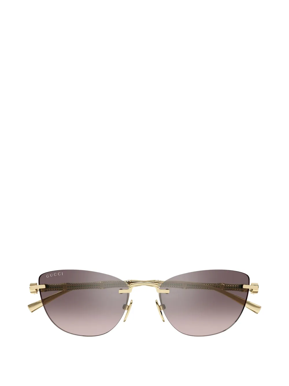 Gucci Eyewear rimless sunglasses - Oro