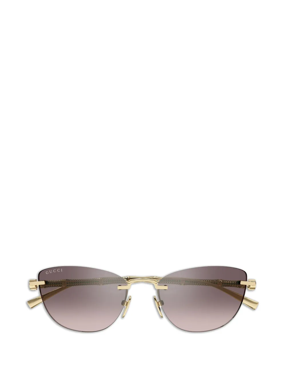 Gucci Eyewear rimless sunglasses - Oro