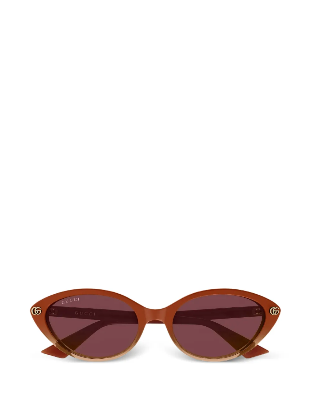 Gucci Eyewear cat-eye sunglasses - Braun