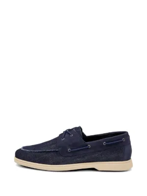 Timberland スエード デッキシューズ | ブルー | FARFETCH JP