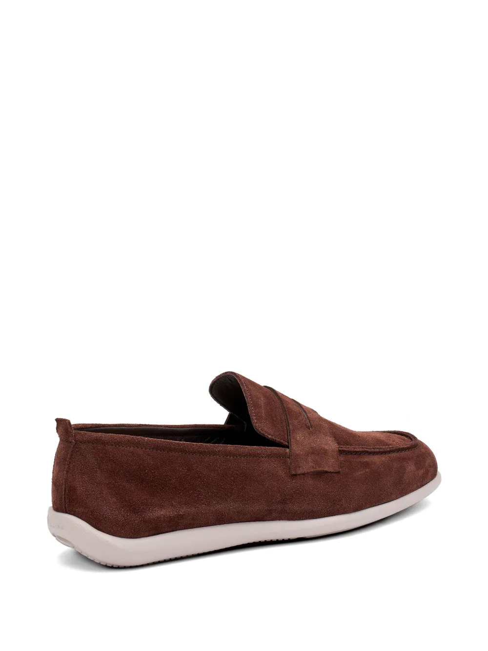 FRAU square-toe suede loafers Bruin