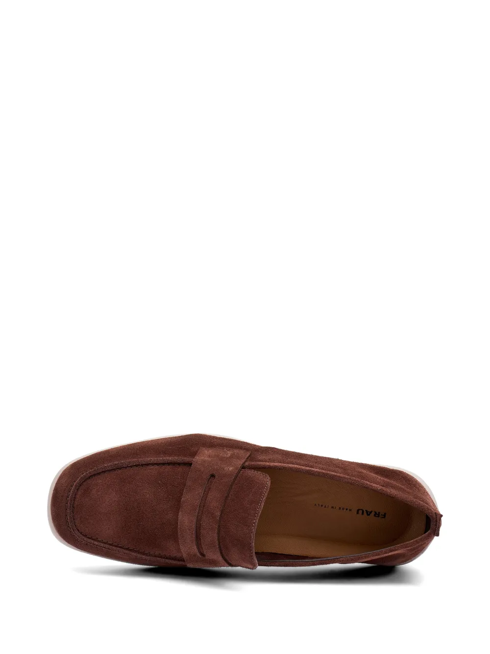 FRAU square-toe suede loafers Bruin