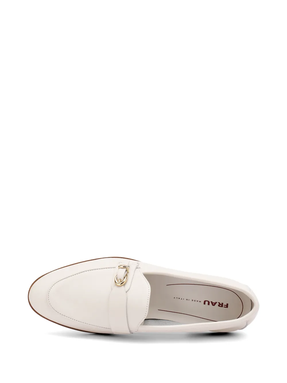 FRAU buckle-detail loafers Wit