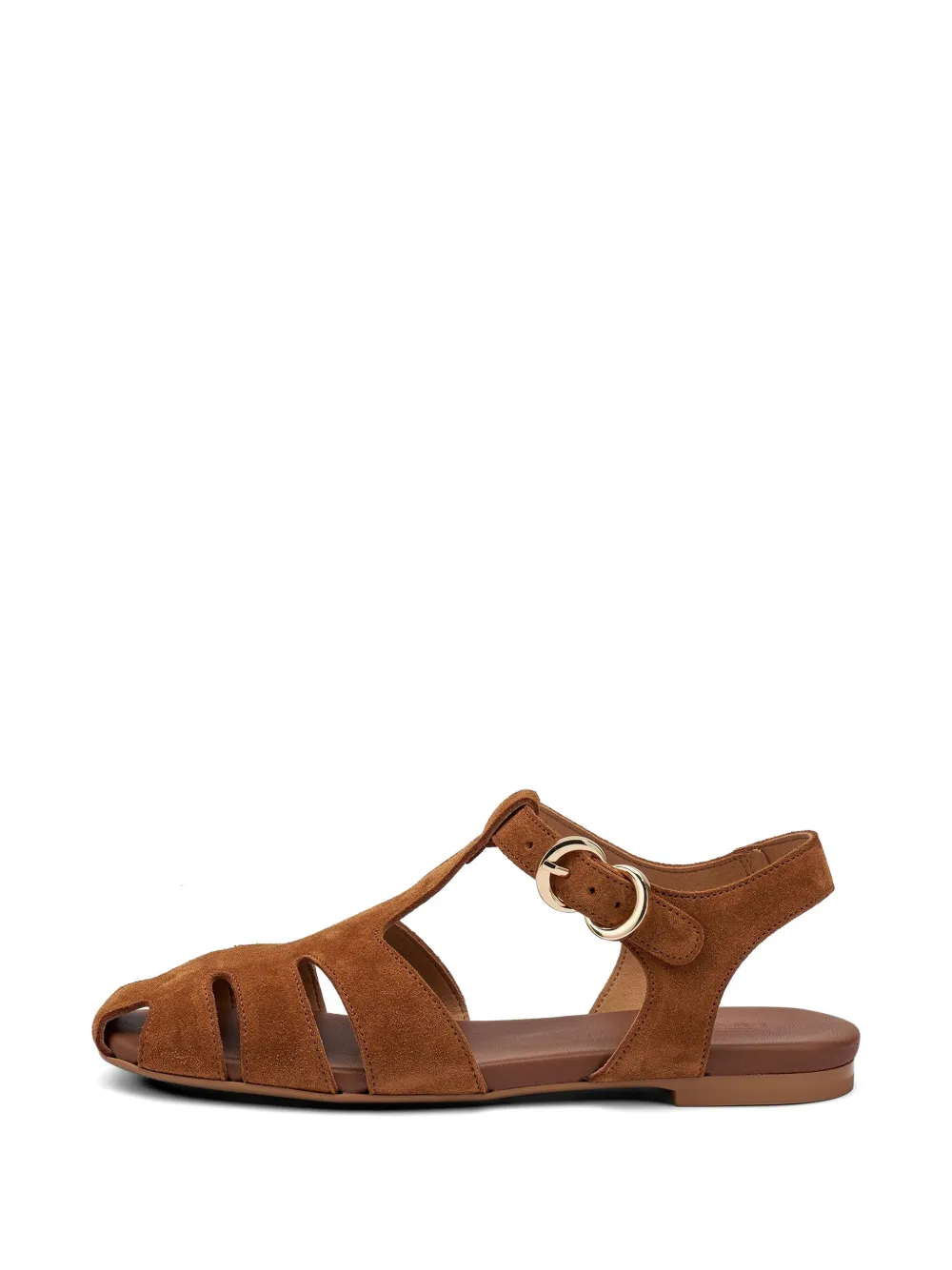 FRAU suede fisherman sandals Bruin