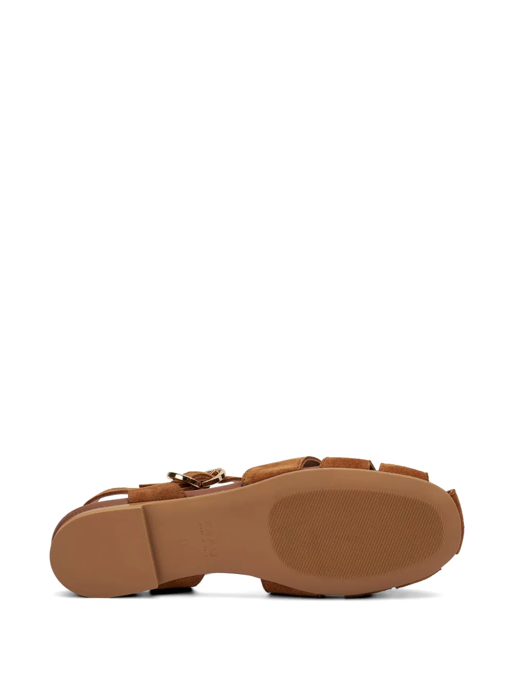 FRAU suede fisherman sandals Bruin