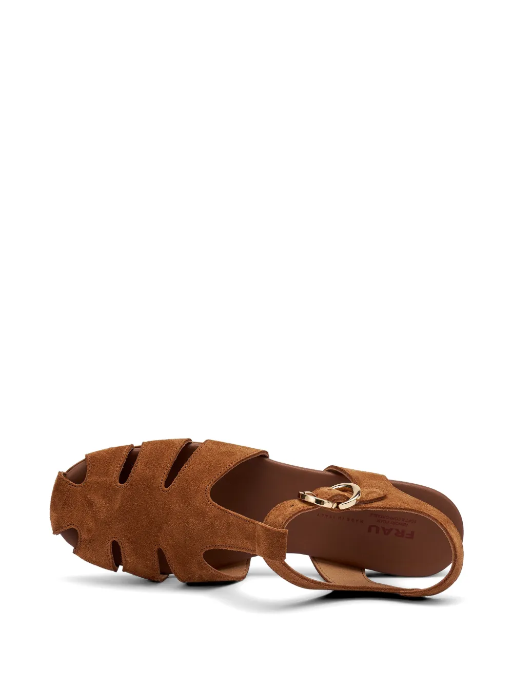 FRAU suede fisherman sandals Bruin